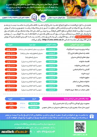 دوره های آموزشی شبکه دولت 