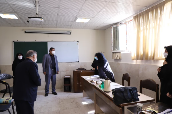 مدیرکل آموزش و پرورش شهر تهران از روند مصاحبه بازدید کرد...