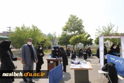 مدیرکل آموزش و پرورش شهر تهران از روند مصاحبه بازدید کرد...