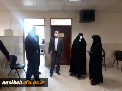 بازدید سرپرست مدیریت امور پردیس های استان تهران از روند مصاحبه