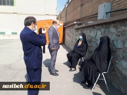 بازدید سرپرست مدیریت امور پردیس های استان تهران از روند مصاحبه