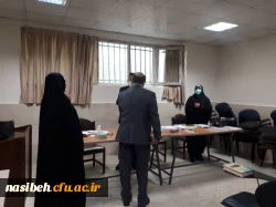 بازدید سرپرست مدیریت امور پردیس های استان تهران از روند مصاحبه