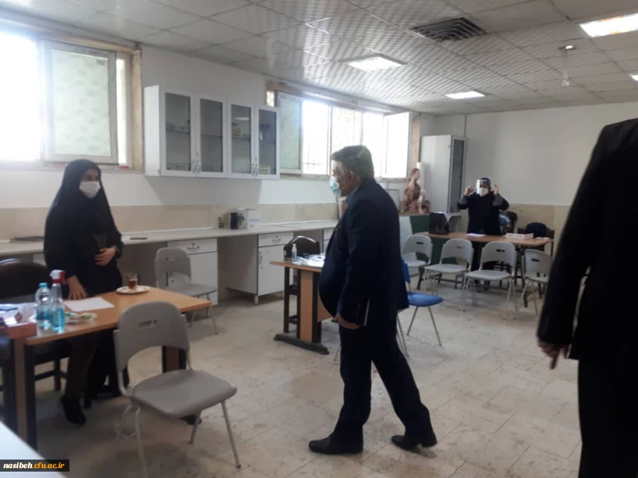 بازدید مدیرکل نظارت، ارزیابی و تعالی سازمانی دانشگاه فرهنگیان