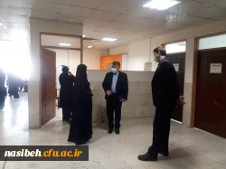 بازدید مدیرکل نظارت، ارزیابی و تعالی سازمانی دانشگاه فرهنگیان