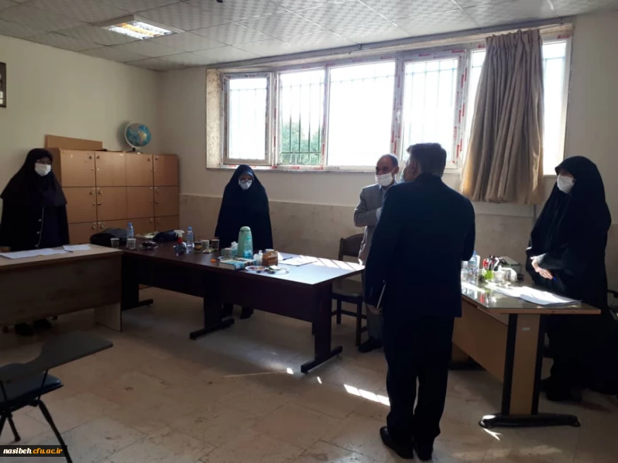 بازدید مدیرکل نظارت، ارزیابی و تعالی سازمانی دانشگاه فرهنگیان