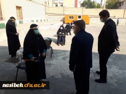 بازدید مدیرکل نظارت، ارزیابی و تعالی سازمانی دانشگاه فرهنگیان