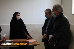 بازدید معاونت آموزشی وتحصیلات تکمیلی دانشگاه فرهنگیان ازفرآیند مصاحبه داوطلبان مصاحبه آزمون استخدامی - ماده 28 3