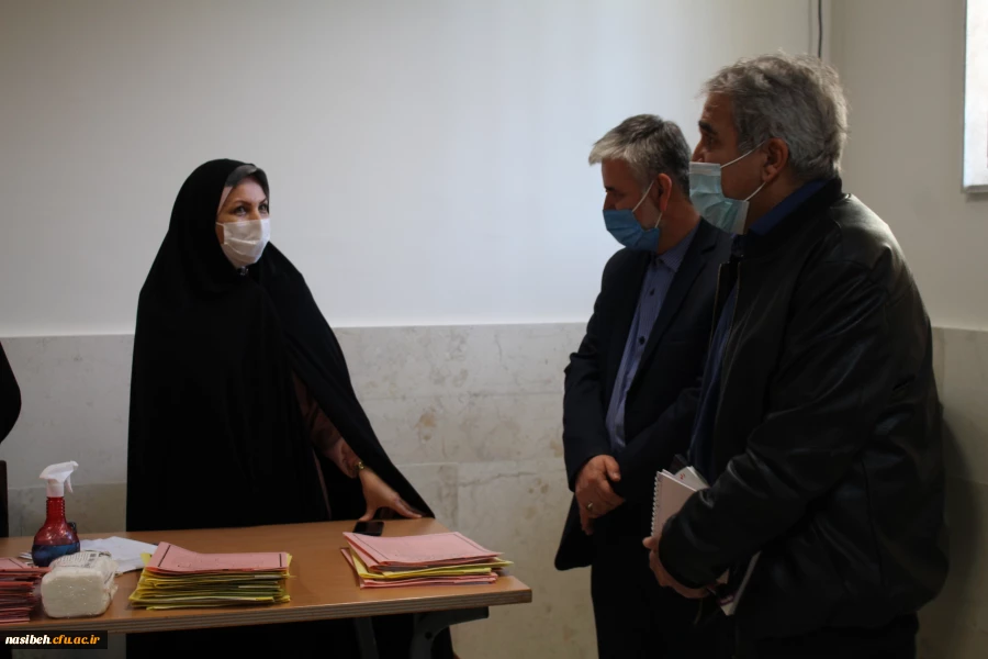 بازدید معاونت آموزشی وتحصیلات تکمیلی دانشگاه فرهنگیان ازفرآیند مصاحبه داوطلبان مصاحبه آزمون استخدامی - ماده 28 3