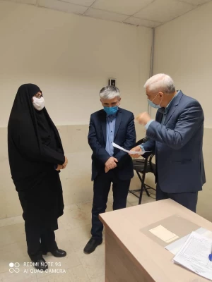 بازدید معاونت آموزشی وتحصیلات تکمیلی دانشگاه فرهنگیان ازفرآیند مصاحبه داوطلبان مصاحبه آزمون استخدامی - ماده 28 5