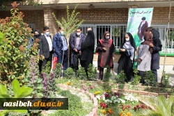 مراسم درختکاری در پردیس نسیبه 8