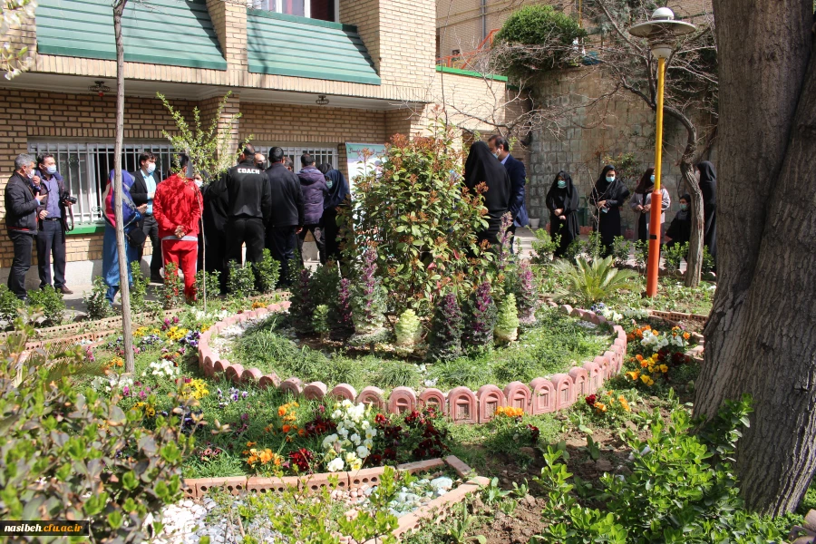 مراسم درختکاری در پردیس نسیبه 11