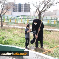 مراسم درختکاری در پردیس نسیبه 18
