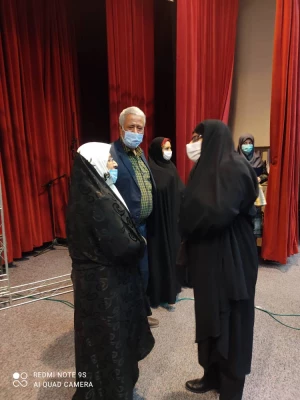 مراسم تکریم وتجلیل ازبازنشستگان پردیس نسیبه  5