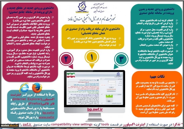 وام دانشجویی نیمسال دوم سال تحصیلی 1400-1399 3