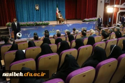 حضور ارزشمند رهبر معظم انقلاب اسلامی (مدظله العالی) به دانشگاه فرهنگیان ( پردیس نسیبه ) به روایت تصویر 2