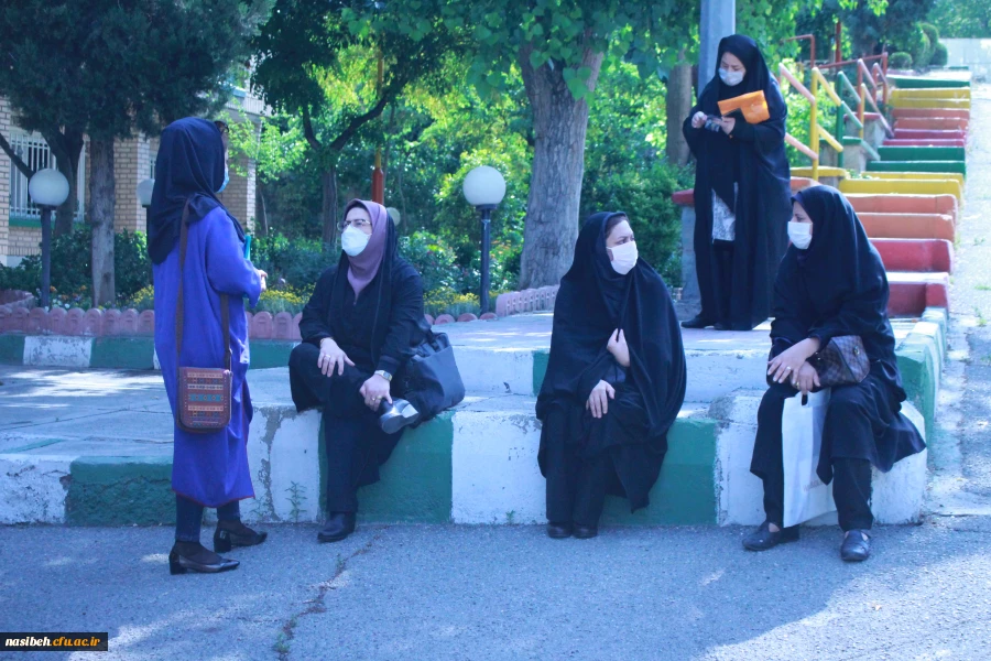 ثبت نام حضوری مهارن آموزان با رعایت پروتکل های بهداشتی به روایت تصویر 2