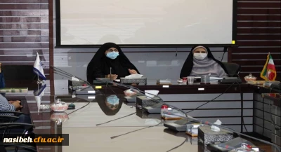 نخستین جلسه شورای داخلی پردیس نسیبه