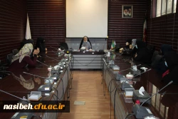 جلسه معاونت منابع پردیس نسیبه با کارکنان حوزه دانشجویی 3