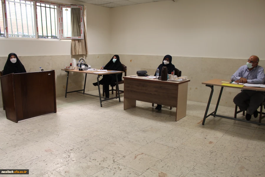 برگزاری نخستین روز مصاحبه اختصاصی داوطلبان ورود به دانشگاه فرهنگیان-پردیس نسیبه 10