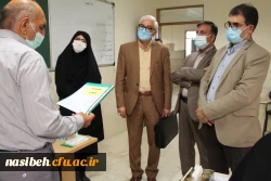 بازدید رئیس محترم دفتر مرکزی حراست، معاون حفاظت فیزیکی سازمان مرکزی، همکاران محترم حراست مدیریت امورپردیس های استان تهران و آموزش و پرورش شهر تهران از محل مصاحبه پردیس نسیبه 3