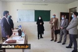 بازدید رئیس محترم دفتر مرکزی حراست، معاون حفاظت فیزیکی سازمان مرکزی، همکاران محترم حراست مدیریت امورپردیس های استان تهران و آموزش و پرورش شهر تهران از محل مصاحبه پردیس نسیبه 4