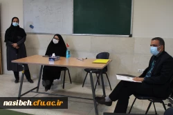 بازدید رئیس محترم دفتر مرکزی حراست، معاون حفاظت فیزیکی سازمان مرکزی، همکاران محترم حراست مدیریت امورپردیس های استان تهران و آموزش و پرورش شهر تهران از محل مصاحبه پردیس نسیبه 5