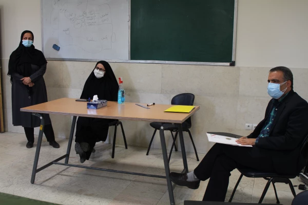 بازدید رئیس محترم دفتر مرکزی حراست، معاون حفاظت فیزیکی سازمان مرکزی، همکاران محترم حراست مدیریت امورپردیس های استان تهران و آموزش و پرورش شهر تهران از محل مصاحبه پردیس نسیبه 5