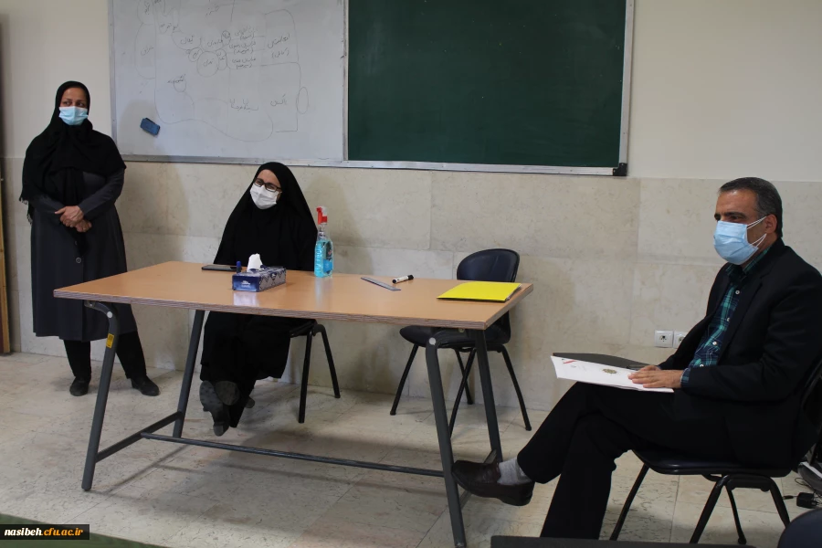 بازدید رئیس محترم دفتر مرکزی حراست، معاون حفاظت فیزیکی سازمان مرکزی، همکاران محترم حراست مدیریت امورپردیس های استان تهران و آموزش و پرورش شهر تهران از محل مصاحبه پردیس نسیبه 5