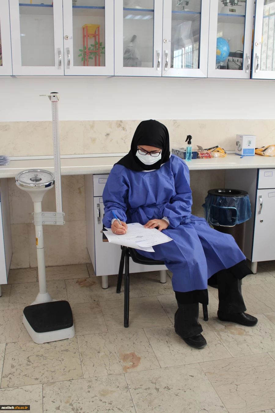 بازدید رئیس محترم دفتر مرکزی حراست، معاون حفاظت فیزیکی سازمان مرکزی، همکاران محترم حراست مدیریت امورپردیس های استان تهران و آموزش و پرورش شهر تهران از محل مصاحبه پردیس نسیبه 12