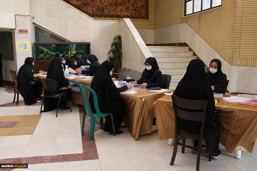 نخستین روز ثبت نام حضوری نودانشجومعلمان در پردیس نسیبه 3