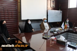 معارفه نماینده دفتر نهاد مقام معظم رهبری در پردیس نسیبه 2