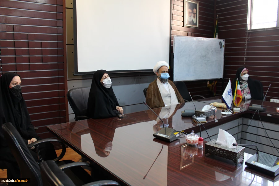 معارفه نماینده دفتر نهاد مقام معظم رهبری در پردیس نسیبه 2