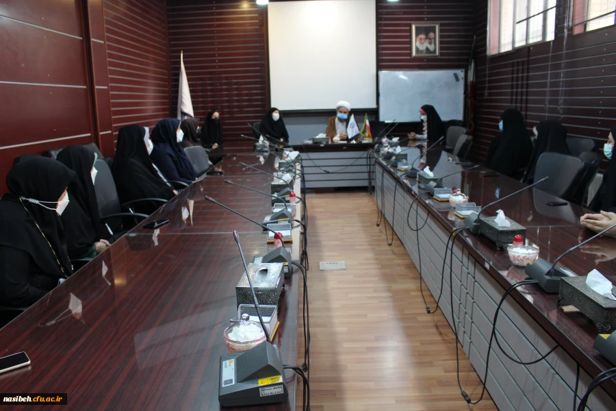 معارفه نماینده دفتر نهاد مقام معظم رهبری در پردیس نسیبه 3