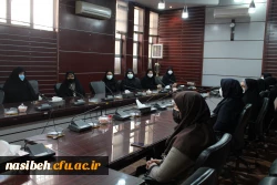 معارفه نماینده دفتر نهاد مقام معظم رهبری در پردیس نسیبه 4