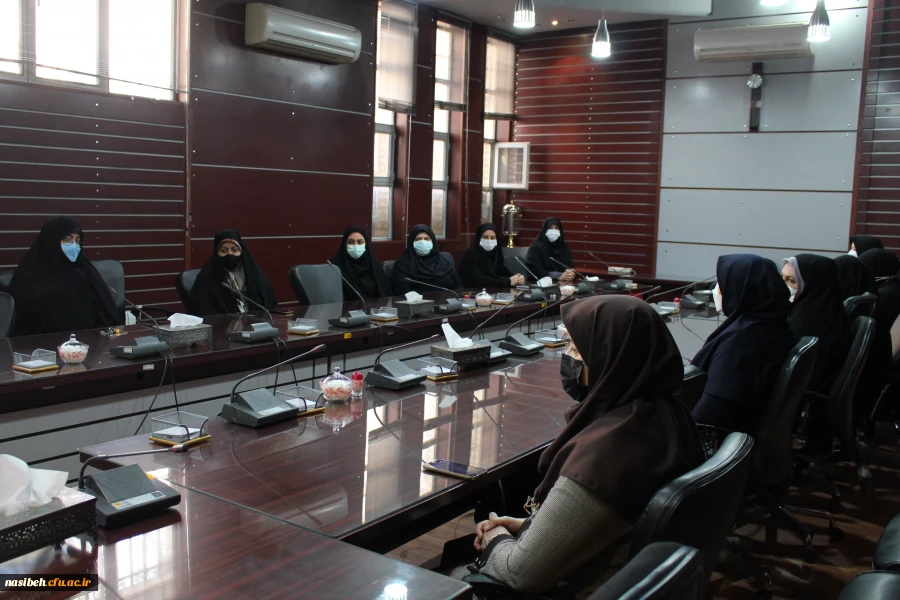 معارفه نماینده دفتر نهاد مقام معظم رهبری در پردیس نسیبه 4