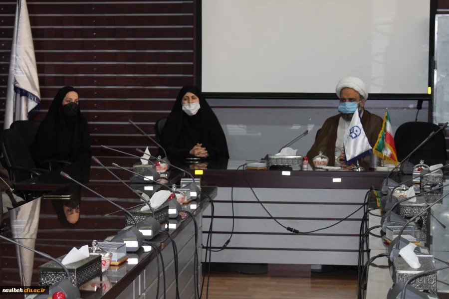 معارفه نماینده دفتر نهاد مقام معظم رهبری در پردیس نسیبه 5