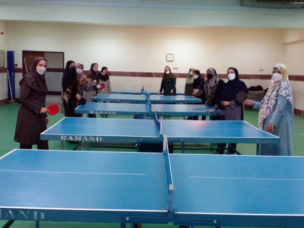 برگزاری جلسه تمرینی تنیس روی میز سه شنبه های شاد  2