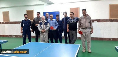 برگزاری مسابقات ورزشی کارکنان (آقایان ) درسه شنبه های شاد 