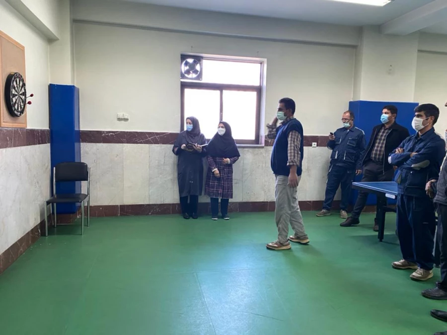 برگزاری مسابقات ورزشی کارکنان (آقایان ) درسه شنبه های شاد  4