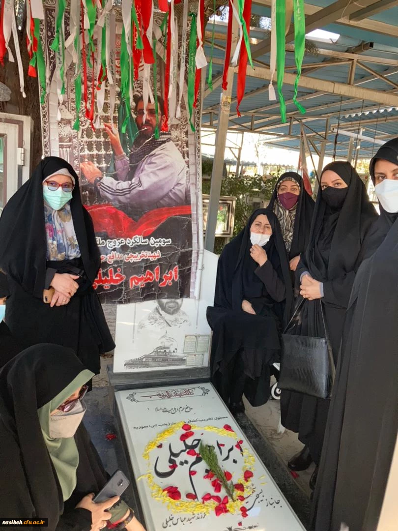 زیارت مزار مطهر شهدا به مناسبت گرامیداشت هفته بسیج 2