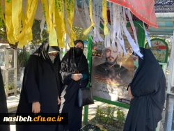 زیارت مزار مطهر شهدا به مناسبت گرامیداشت هفته بسیج 4