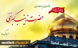 میلاد باسعادت قهرمان فصاحت و بلاغت، مظهر مهربانی و عطوفت،عقیله ی بنی هاشم زینب کبری (س) و روز پرستار مبارک باد 2