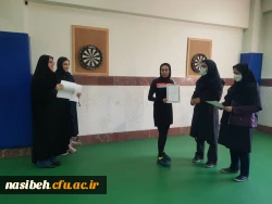 برگزاری مسابقات ویژه دانشجویان خوابگاهی پردیس نسیبه  2