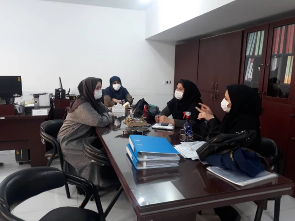 بازدید کارشناسان محترم مرکز بهداشت شمالغرب تهران از پردیس نسیبه 2