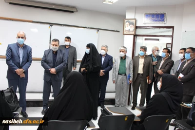 ازسرگیری آموزش های حضوری در دانشگاه فرهنگیان با حضور وزیر آموزش و پرورش