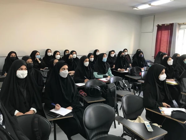 حضور دانشجویان در کلاسهای درس پردیس نسیبه  4