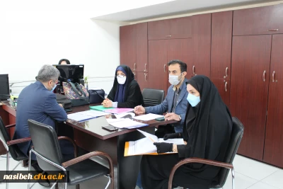 بازدید معاونت آموزشی سازمان مرکزی از حوزه آموزش پردیس نسیبه