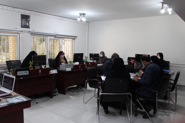 بازدید معاونت آموزشی سازمان مرکزی از حوزه آموزش پردیس نسیبه 3