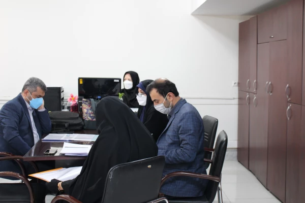 بازدید معاونت آموزشی سازمان مرکزی از حوزه آموزش پردیس نسیبه 4