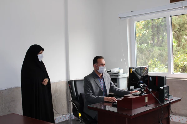 بازدید ناظرشناسنامه آماری وسنجش عملکرد فعالیت فرهنگی واجتماعی ازپردیس نسیبه 2